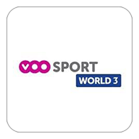 Live sport events on <b>VOO Sport</b> World 3, Belgium - <b>TV Station</b>